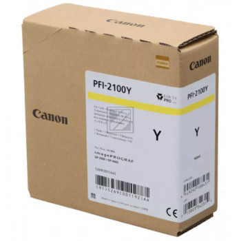 Canon Tintenpatrone gelb SC (5269C001, PFI-2100Y)