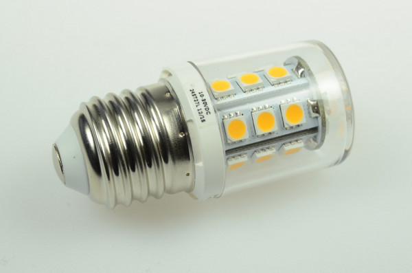 E27 LED-Stiftsockellampe AC/DC 290 Lumen 300° warmweiss 2,6W dimmbar Green-Power-LED