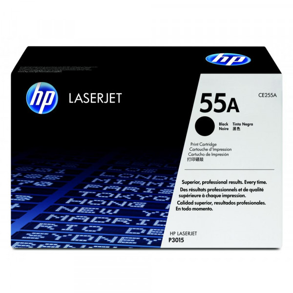 HP Toner-Kartusche schwarz (CE255A, 55A)