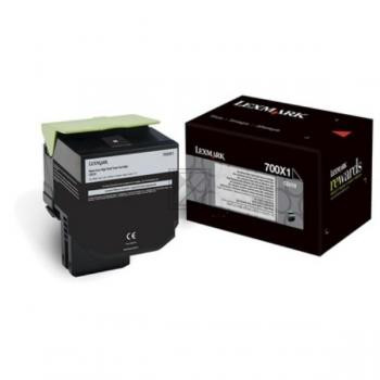 Lexmark Toner-Kit schwarz HC (70C0X10)