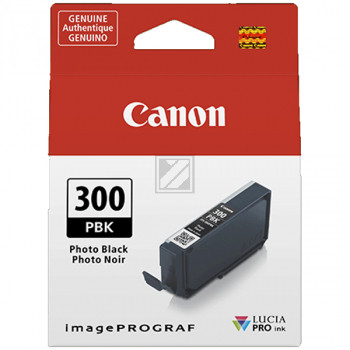 Canon Tintenpatrone photo schwarz (4193C001, PFI-300PBK)