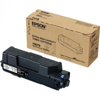 Epson Toner-Kartusche schwarz HC plus (C13S110078, 10078)