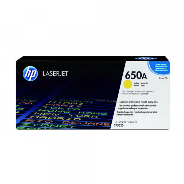 HP Toner-Kartusche gelb (CE272A, 650A)