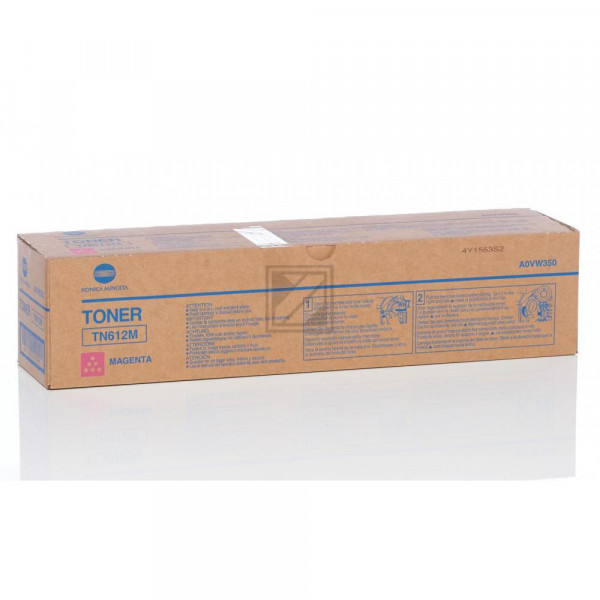 Konica Minolta Toner-Kit magenta (A0VW350, TN-612M)