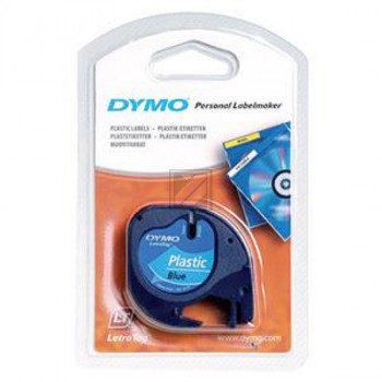 Dymo Schriftbandkassette 12,0mm blau (S0721650)