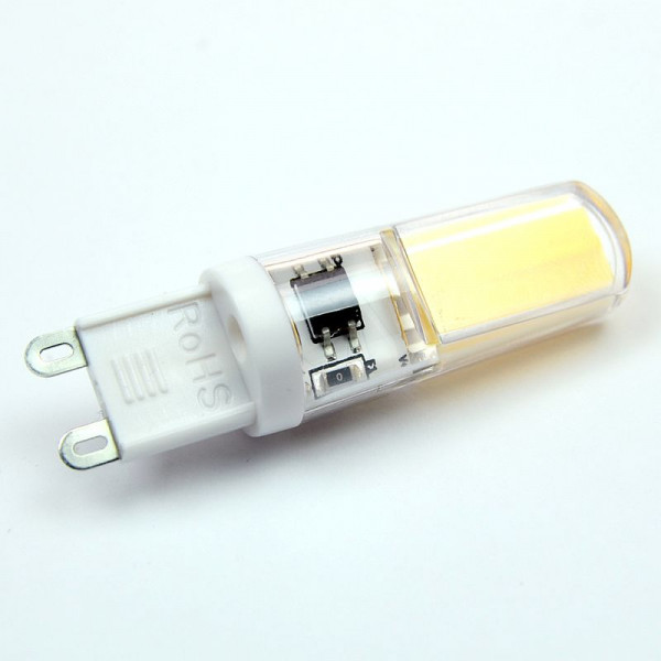 G9 LED-Stiftsockellampe AC 350 Lumen 300° warmweiss 3,2 W dimmbar, Dim to warm Green-Power-LED