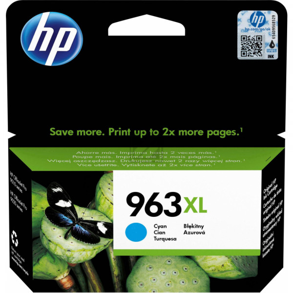 HP Tintendruckkopf cyan HC (3JA27AE#BGX, 963XL)