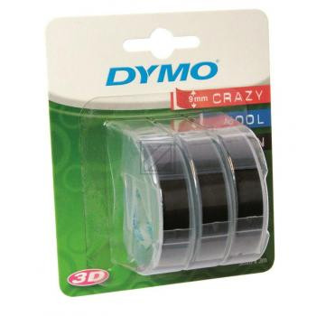 Dymo Prägeband weiß/schwarz (S0847730)