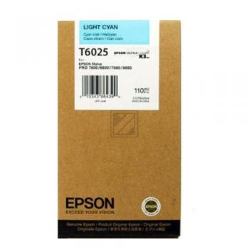 Epson Tintenpatrone Ultra Chrome K3 cyan light (C13T602500, T6025)