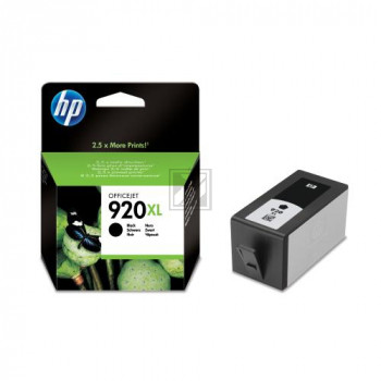 HP Tintenpatrone schwarz HC (CD975AE, 920XL)