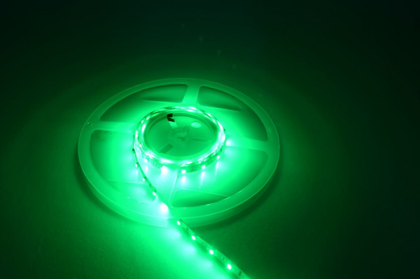 LED-Lichtband DC 120° Grün 4,8W/m dimmbar Green-Power-LED