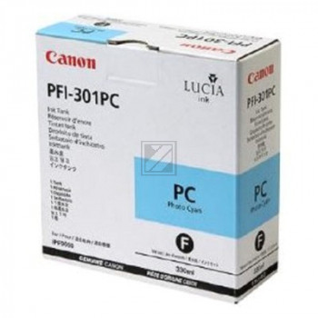 Canon Tintenpatrone Photo-Tinte Photo cyan (1490B001, PFI-301PC)