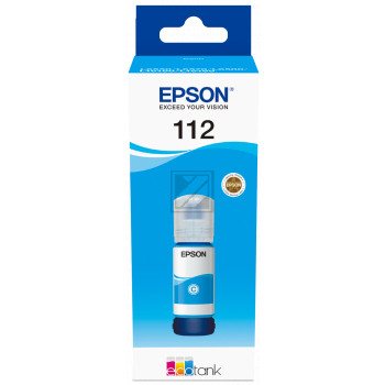 Epson Tintenflasche cyan (C13T06C24A, 112)