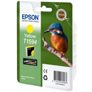 Epson Tintenpatrone gelb (C13T15944010, T1594)