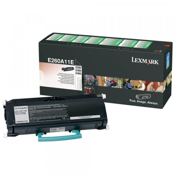 Lexmark Toner-Kartusche Return schwarz (E260A11E)