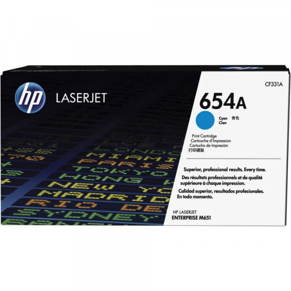 HP Toner-Kartusche cyan (CF331A, 654A)