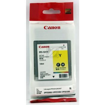 Canon Tintenpatrone gelb (0886B001, PFI-101Y)