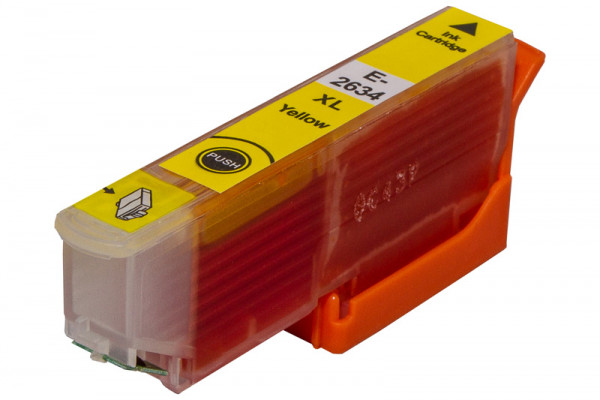 Tintenpatrone Yellow (Gelb) Epson T2634 kompatibel 12 Ml.