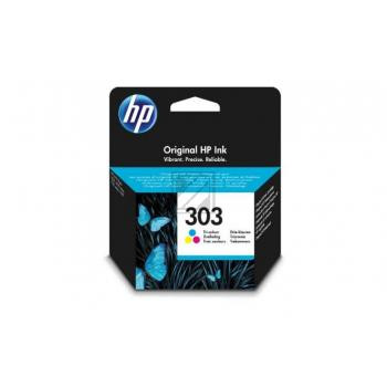 HP Tintendruckkopf cyan/gelb/magenta (T6N01AE#ABE, 303)