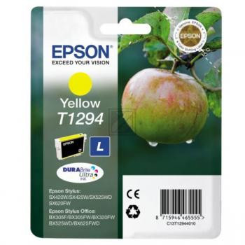 Epson Tintenpatrone gelb HC (C13T12944022, T1294)