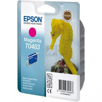 Epson Tintenpatrone magenta (C13T04834020, T0483)