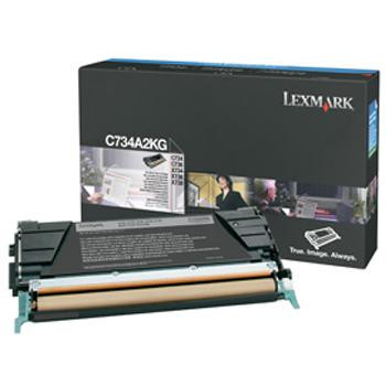 Lexmark Toner-Kartusche schwarz (C734A2KG)