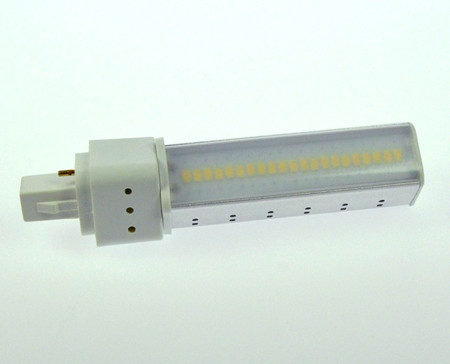 G24-D1 LED-Kompaktlampe AC/DC 550 Lumen 140° neutralweiss 8W Green-Power-LED