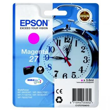 Epson Tintenpatrone magenta (C13T27034010, T2703)