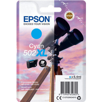 Epson Tintenpatrone cyan HC (C13T02W24020, 502XL)