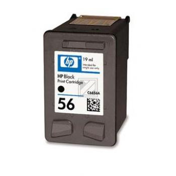 HP Tintendruckkopf schwarz HC (C6656AE#UUS, 56)