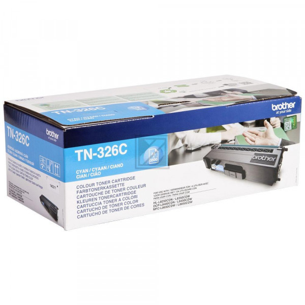 Brother Toner-Kartusche cyan HC (TN-326C)