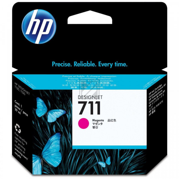 HP Tintenpatrone magenta (CZ131A, 711)