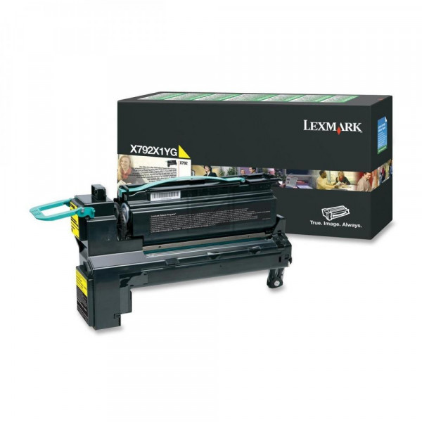 Lexmark Toner-Kartusche Prebate gelb HC (X792X1YG)