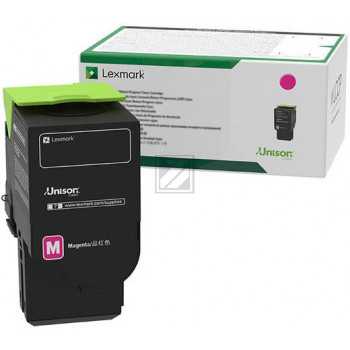 Lexmark Toner-Kartusche Return Program magenta HC plus (C242XM0)