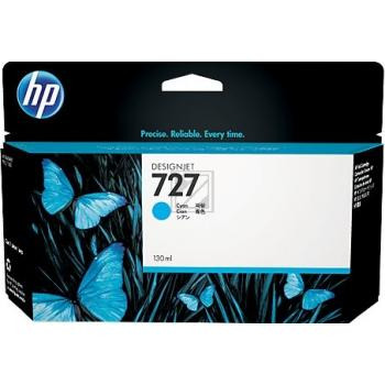 HP Tintenpatrone cyan HC (B3P19A, 727)