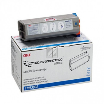 OKI Toner-Kit cyan (41963003, TYPE-C4)