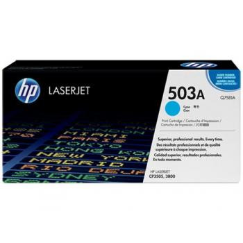 HP Toner-Kartusche cyan (Q7581A, 503A)