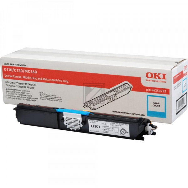 OKI Toner-Kit cyan HC (44250723)