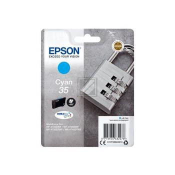 Epson Tintenpatrone cyan (C13T35824020, 35)