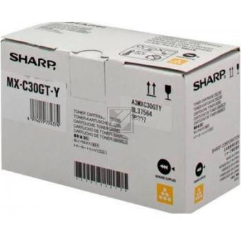 Sharp Toner-Kit gelb (MXC30GTY)