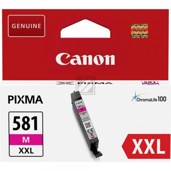 Canon Tintenpatrone magenta HC plus (1996C001, CLI-581MXXL)