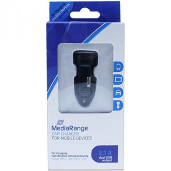 MEDIARANGE KFZ-LADEGERAET 3.4A MRMA103-02 3.4A Ladestrom mit Dual USB