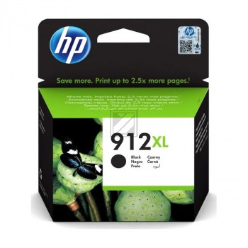 HP Tintenpatrone schwarz HC (3YL84AE#BGX, 912XL)