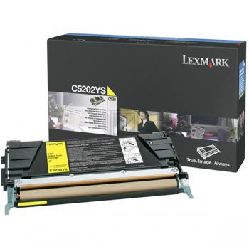 Lexmark Toner-Kartusche gelb (C5202YS)