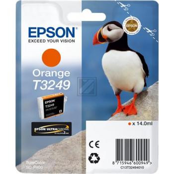 Epson Tintenpatrone orange (C13T32494010, T3249)