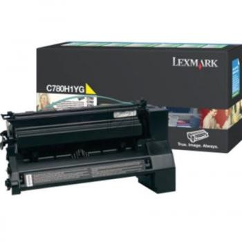 Lexmark Toner-Kartusche Prebate gelb HC (C780H1YG)