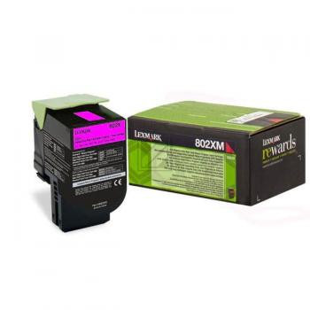 Lexmark Toner-Kit Return magenta HC plus + (80C2XM0, 802XM)