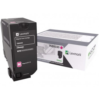 Lexmark Toner-Kit magenta (75B0030)