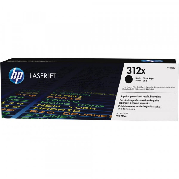 HP Toner-Kartusche schwarz HC (CF380X, 312X)