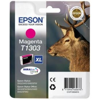 Epson Tintenpatrone magenta (C13T13034022, T1303)